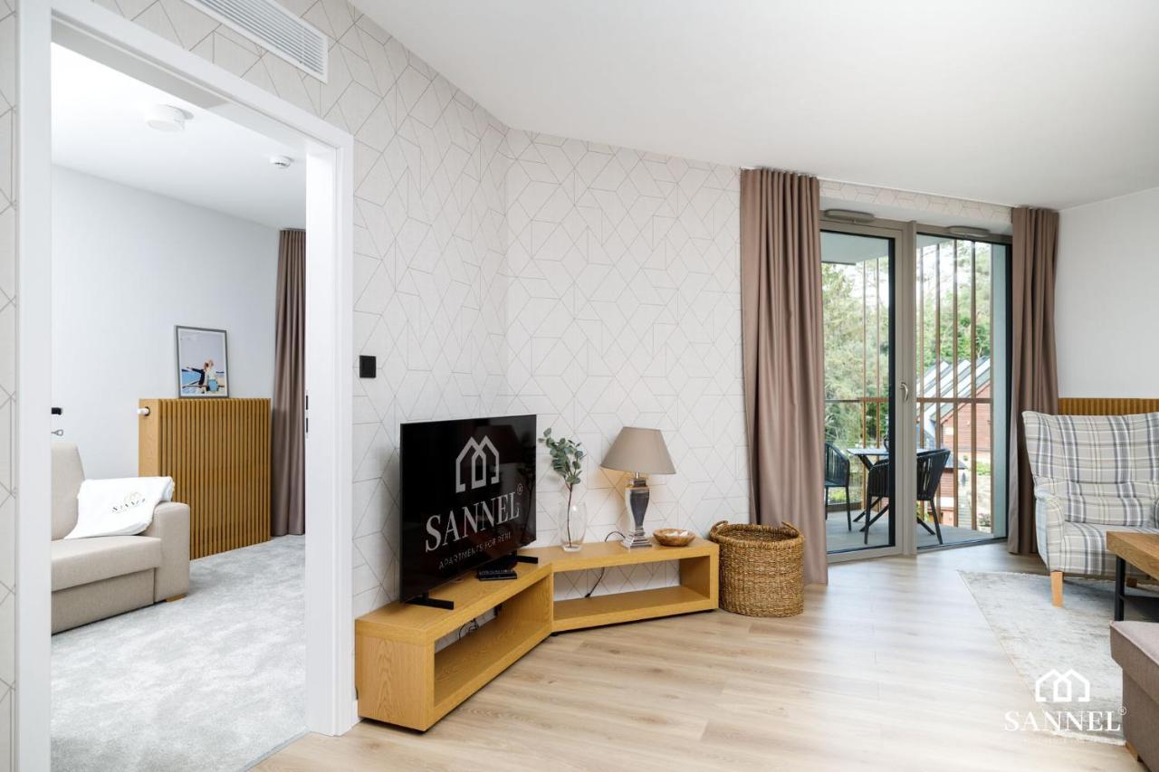 Apartament Golden Sand Z Dostepem Do Basenow,Jacuzzi,Strefy Saun- Pinea Apartments Pobierowo-Sannel Apartments For Rent 외부 사진