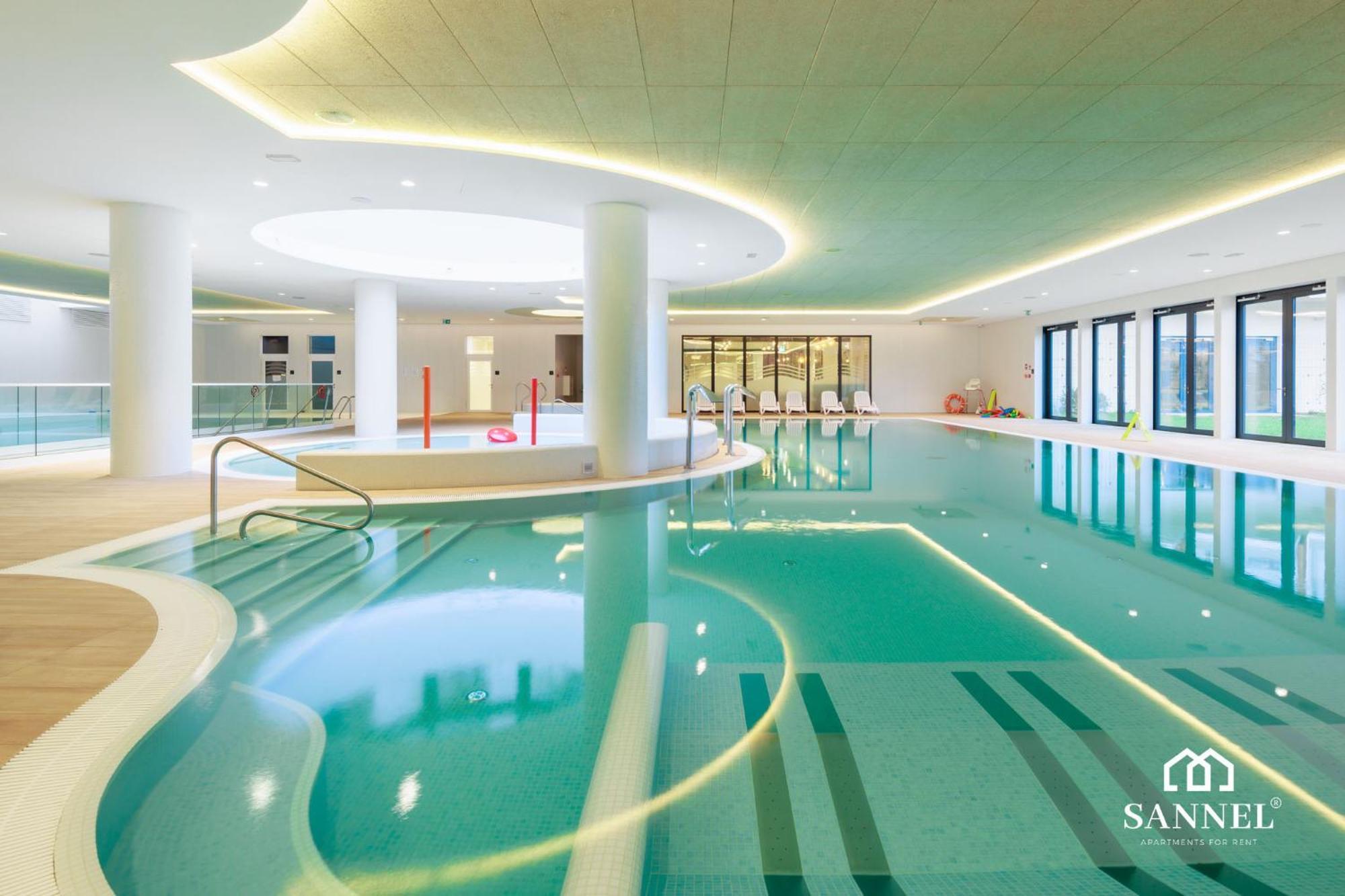 Apartament Golden Sand Z Dostepem Do Basenow,Jacuzzi,Strefy Saun- Pinea Apartments Pobierowo-Sannel Apartments For Rent 외부 사진